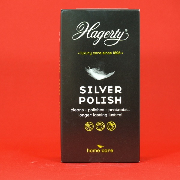 Kit Nettoyage Argent Hagerty - Mousse 185g + Nettoyant Liquide 200ml + Chiffon